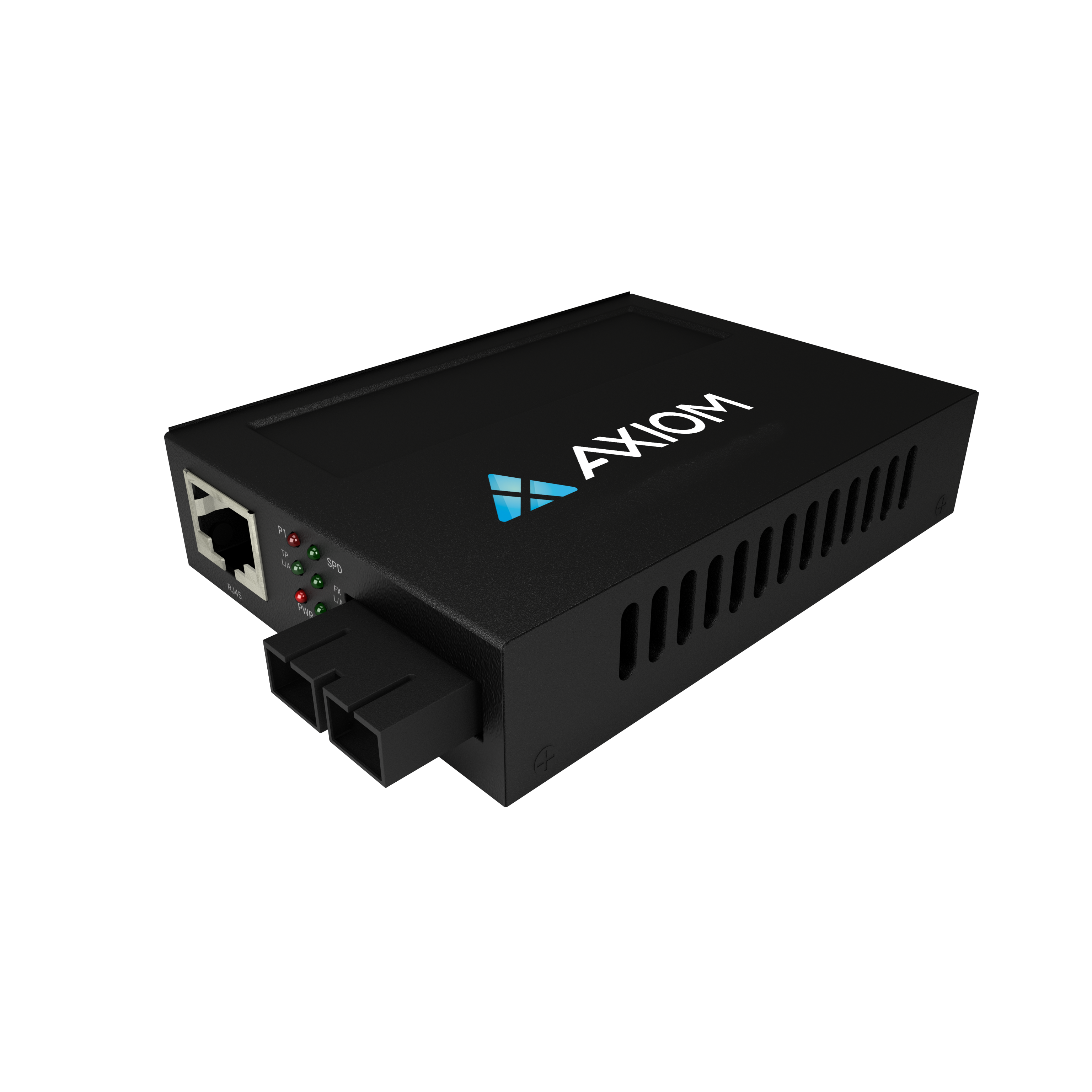 Axiom AXG99847 | Compatible with Axiom | 1G Ethernet (POE+) Media Converter